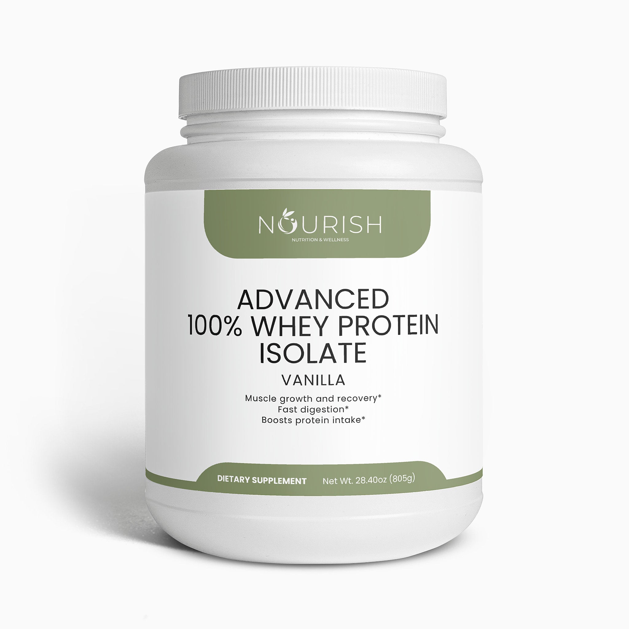 Advanced 100% Whey Protein Isolate (Vanilla)