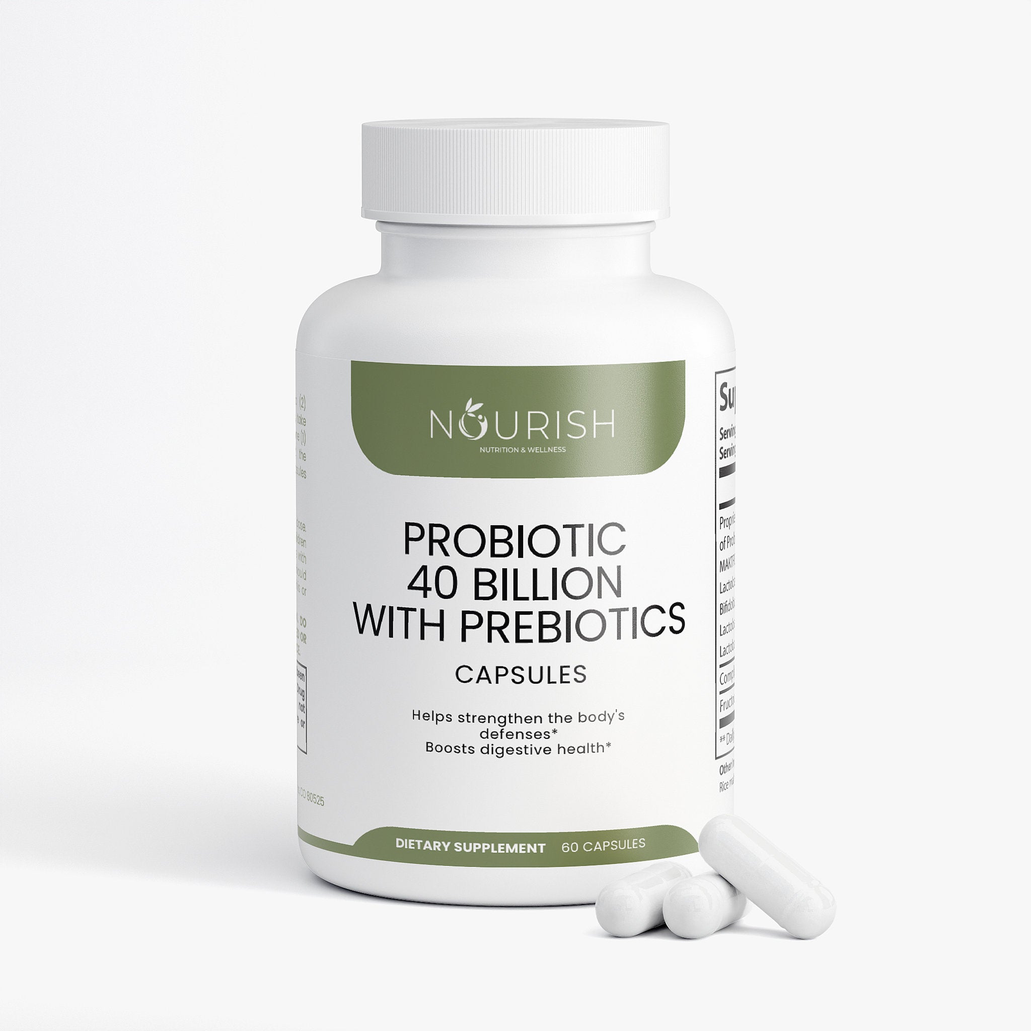 Probiotic 40 Billion with Prebiotics